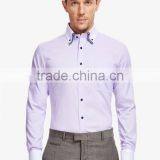 Latest Shirt Designs for Men Double Collar Italian Men Shirt thumbnail-3