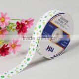 16mm (5/8") Polka Dot Printed Grosgrain Ribbon thumbnail-1