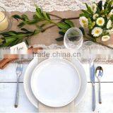 Lace and Burlap Table Runner,Laser Cut Felt Table Runner,Table Runner for Wedding Decoration thumbnail-3