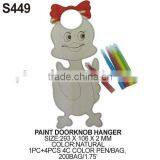 DIY Creative Door Hanger Tag, Door Knob Memo Hanger thumbnail-3