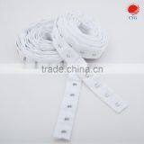 Customized Size Hook and Eye Tape, Hook and Eyes White Satin Ribbon Tape for Sewing Projuct thumbnail-3