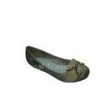 Comfortable Spring / Summer / Autumn BEIGE PU Ladies Round Toe Comfy Flat Shoes