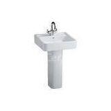 OEM A33224 Single Hole Toilet Ceramic / Porcelain Pedestal Wash Basin Shampoo Sinks thumbnail-1