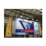 Q235 Steel Square Gantry Advertising Billboard , Modular Components