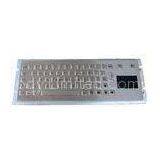 Small IP65 dynamic vandal proof Industrial Keyboard With Touchpad , short stroke