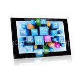 Unique 13.3 Inch 10 Point Capacitive Touch Screen Digital Photo Frames With Front Camera