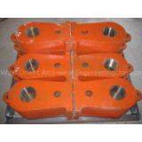 High Wear-resistant Castings , Crusher Hammer Castings Mn13 / Mn13Cr2 thumbnail-1