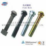 Track Bolt For Fishplate, UIC Standard Track Bolt, Railway Track Bolt High Grade