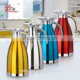 1.5-2 Liter Stainless Steel Thermal Coffeee Pot/s 3 Layer Stainless Steel Thermal Insulation Water Bottle / Fancy Coffee Pot