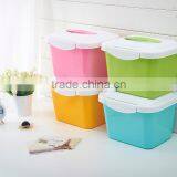 New Mini Plastic Storage Box With Lid Storage Box Clothes thumbnail-4