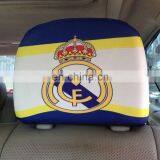 Sports Style Genuine Sheepskin Car Seat Head Cover thumbnail-2