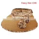 Custom Cheap Sun protection Straw Summer hat wholesale