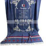 Inner Mongolian Factory Wholesale Fashion Lambs Wool Printed Scarf Woolen Thick Autumn Winter Warm Ladies Luxury Travel Blanket thumbnail-6