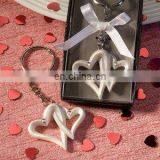 Interlocking Heart Design Favor Saver Key Chains thumbnail-1