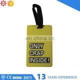 Hot Sale 3D Design Persionalized Logo Pvc Luggage Tag thumbnail-4