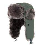 Trapper Warm Russian Trooper Fur Earflap Skiing Cap Windproof Winter Hat