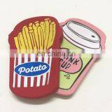 Custom Creative Silicone Wallet Cups Shape Zipper Kids Mini Change Money Bag Cheap Coin Purse thumbnail-2