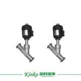 Thread Connection Stainless Steel 3 Ways Angle Seat Valve thumbnail-2