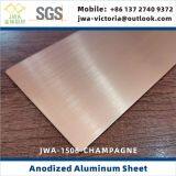 Brushed Anodized Aluminum Sheet, Metal Wall Materials, Anodized Aluminum Coil for Interior Decorative Materials, Household Appliance Aluminum Shell Materials