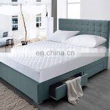 Hypoallergenic Quilted Stretch-to-Fit Mattress Pad 10 Year Warranty Clyne Collection thumbnail-4