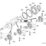 1A091-0436-2 Gasket Bearing Case for V2003 Engine Spare Parts thumbnail-1