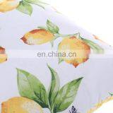 Summer Fruit Yellow Lemon Leaf Pillow Cover Waterproof Outdoor Cushions Home Decorative Cotton Linen 18x18Inch thumbnail-4