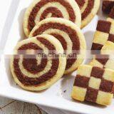 Large Capacity Mochi Filling Machine Mochi Ice Cream Ecrusting Machine Two Color Panda Cookies Machine for Sale thumbnail-5