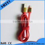 Newest Molding Reversible Usb Micro Cable With Gold Connector 1m Quality Choice thumbnail-1