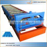 metal sheet roll press forming roof tile machine production line