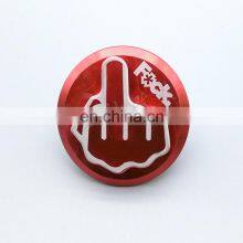 Aluminum Material Car Oil Filler Cover Power Racing Engine Tank Cover thumbnail-2