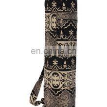 Custom Logo Private Label Jacquard Fabric Yoga Mat Bag Canvas Indian Manufacturer thumbnail-4