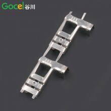 6.3 Flag Plug Spring Straight With Direct Feeding Brass Tinned Connector thumbnail-2