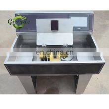 High Efficiency Stainless Steel Automatic Prawn Halves Shrimp Deveiner Back Cutting Machine thumbnail-2