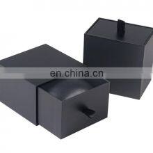 Unique Black Cardboard Sliding Watch Storage Box With Pillow thumbnail-2