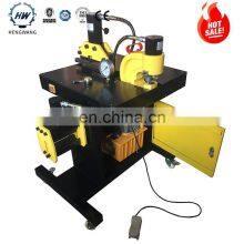 HW200 Hydraulic 3 in 1 bending cutting punching Busbar processing machine