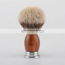 Sandal Wood Eco Friendly Safety Razor And Badger Hair Brush Shaving Razor Set thumbnail-3