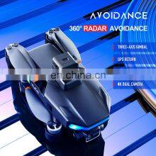 28 Minutes Long Battery 5G HD Image 8K ESC Dual Camera Return Flight Around Three Axis Gimbal Brushless Motor RC S135 GPS Drone thumbnail-4