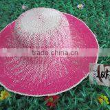 China Hot Sale Ladies Fashion Straw Wholesale Straw Floppy Hats thumbnail-5