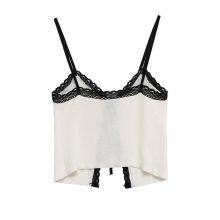 Spring New European and American Sexy Backless Women's Design Sense Niche Camisole Vest Top thumbnail-4