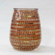 Glass Jar Glass Candle Holder Glass Vase Mosaic Vase