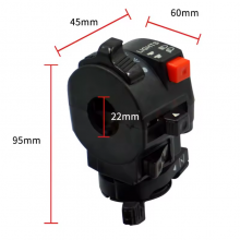 Motorcycle Low and High Beam Light Switch Ignition Switch Assembly for Motorcycle thumbnail-4