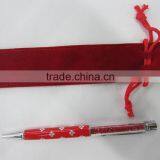 Thick Fleece Fabric Pencil Case Drawstring Flannel Pencil Case High-grade Pen Bag Mini Style Factory Manufacture thumbnail-2