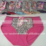 0.54USD Tiger Print Cotton Large Ladies' Panties(gdnk012) thumbnail-1