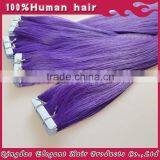 High Quality Brazilian Weaving Hair Human Hair Weave Purple Remy Hair