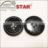 Manufacture Black Plastic Buttons
