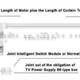 TAIYITO Hot-selling Remote Control Motorized Curtain / Electric Curtain System thumbnail-5