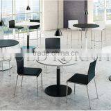 Modern Small Round Melamine Office Meeting Table (SZ-MT123)