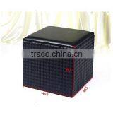 2015 New Arrive Car Organizer Seat, Storage Seat for Car,storage Box,can be a Seat,leather Lid Storage Seat thumbnail-1