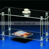 Acrylic Double Deck Table
