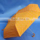 Fashionable Safety Colorful 3-section Folding Umbrellas thumbnail-3